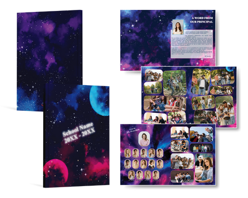 Laurea Studio High School Yearbook Theme: A Moment in Time