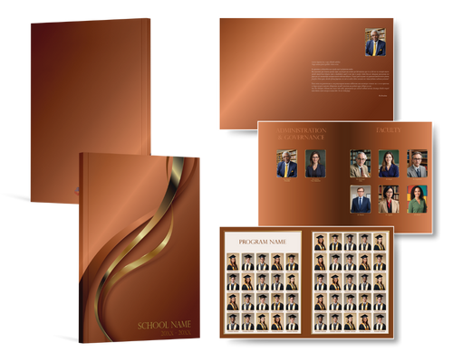 Laurea Studio University Yearbook Theme: Prestige Pages